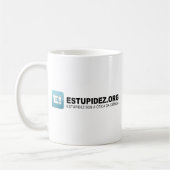 Caneca Estupidez.Org コーヒーマグカップ (左)
