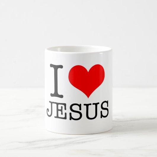 caneca EU AMO JESUS コーヒーマグカップ (中央)