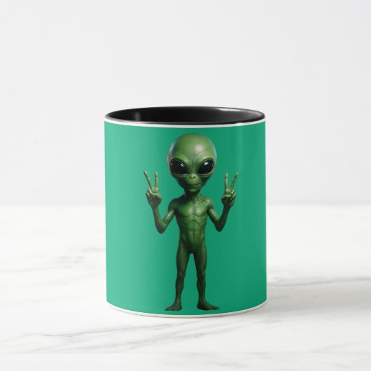 CANECA Extraterrestre futurista マグカップ (中央)