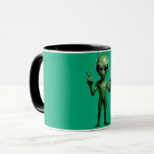CANECA Extraterrestre futurista マグカップ (正面左)