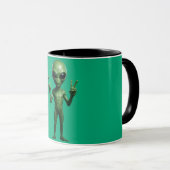 CANECA Extraterrestre futurista マグカップ (正面右)