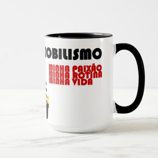 Caneca - Fanáticos por automobilismo マグカップ (右)