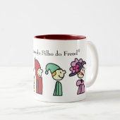 Caneca Fantasias do Filho do Freud ツートーンマグカップ (正面右)