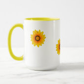 Caneca flor amarela fotografia autoral マグカップ (左)