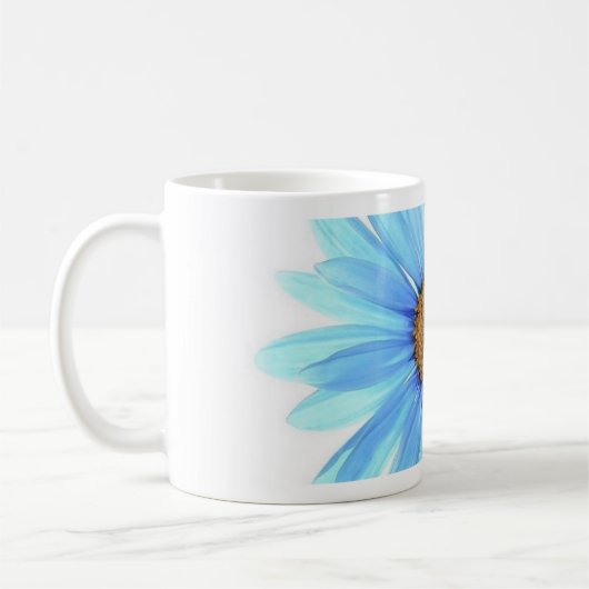 caneca flor azul コーヒーマグカップ (左)