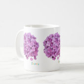 Caneca Flor Hortência コーヒーマグカップ (正面左)