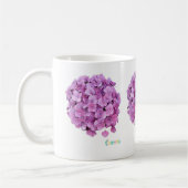 Caneca Flor Hortência コーヒーマグカップ (左)