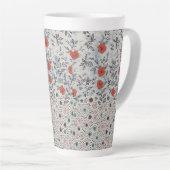 Caneca florais artístico カフェラテマグ (右アングル)