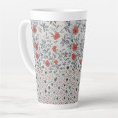 Caneca florais artístico カフェラテマグ (左アングル)