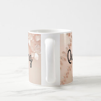 Caneca Floral Linda ! コーヒーマグカップ