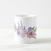 Caneca Flores e Borboletas コーヒーマグカップ (中央)