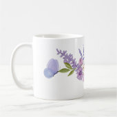 Caneca Flores e Borboletas コーヒーマグカップ (左)