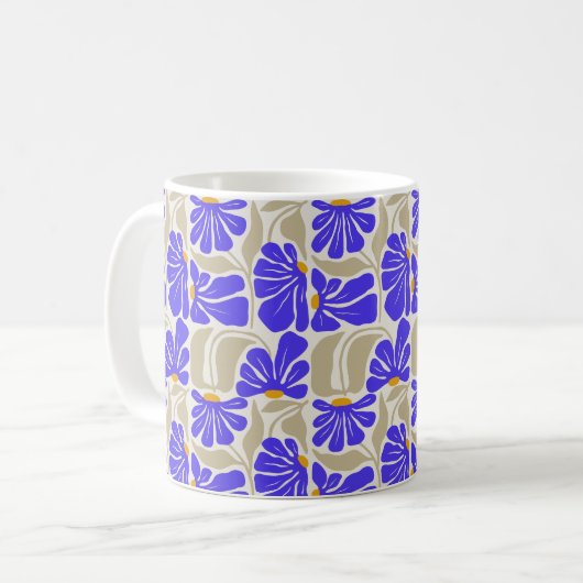 Caneca Flower コーヒーマグカップ (正面左)