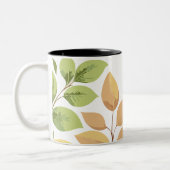 Caneca folhas ツートーンマグカップ (左)