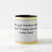 Caneca foto do pet gavinha laranja マグカップ (中央)