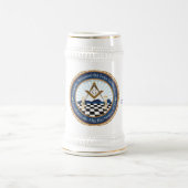 Caneca Freemason CARN ビールジョッキ (中央)
