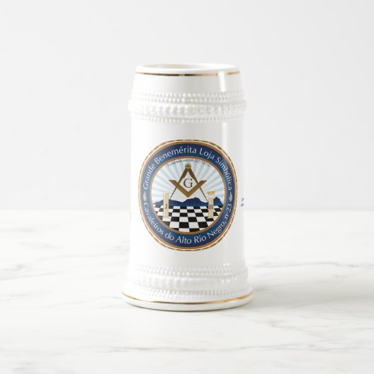 Caneca Freemason CARN ビールジョッキ (中央)