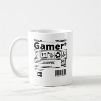 Caneca Gamer コーヒーマグカップ