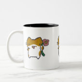 Caneca Gatinho ツートーンマグカップ (左)
