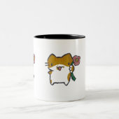 Caneca Gatinho ツートーンマグカップ (中央)