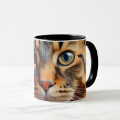 Caneca gatinho マグカップ (正面右)