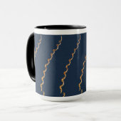 Caneca gavinha azul marinho マグカップ (正面左)
