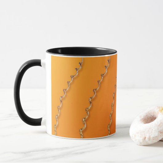 caneca gavinha laranja マグカップ (ドーナツ)