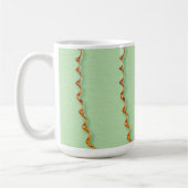 Caneca gavinhas verde コーヒーマグカップ (左)