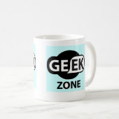 Caneca Geek Zone コーヒーマグカップ (正面右)