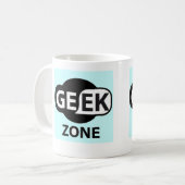 Caneca Geek Zone コーヒーマグカップ (正面左)
