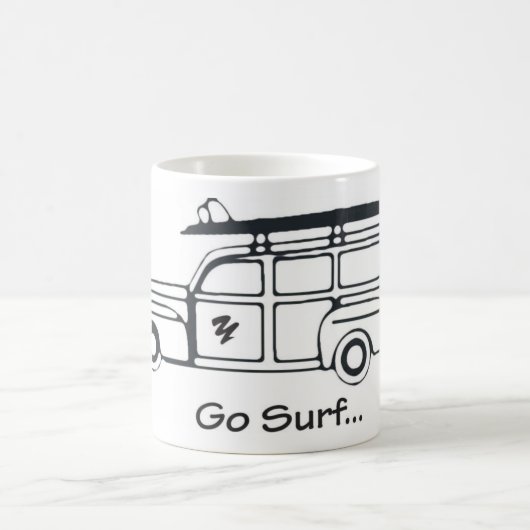 Caneca Go_Surf コーヒーマグカップ (中央)