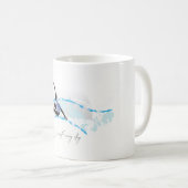Caneca Go Surf コーヒーマグカップ (正面右)
