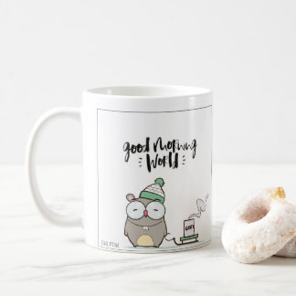 Caneca Good Morning World - DKLFDK コーヒーマグカップ