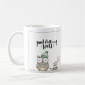 Caneca Good Morning World - DKLFDK コーヒーマグカップ (左)