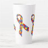 Caneca grande para café latte laço2 カフェラテマグ (正面)