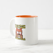 Caneca Grumpy Antissocial ツートーンマグカップ (正面左)