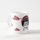 Caneca Gueixa / Geisha Mug コーヒーマグカップ (正面左)