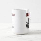 Caneca Hercules Bolo e Rato コーヒーマグカップ (中央)