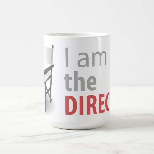 Caneca I am the Director コーヒーマグカップ (中央)