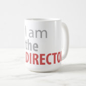Caneca I am the Director コーヒーマグカップ (正面右)