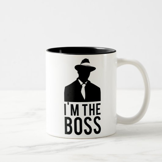 Caneca I'm the Boss ツートーンマグカップ (右)