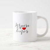 Caneca inspiradora de amor ジャンボコーヒーマグカップ (右)