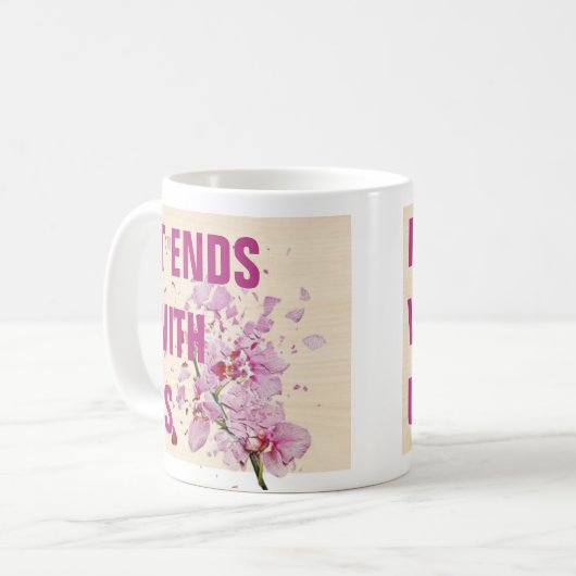 Caneca It Ends With Us コーヒーマグカップ (正面左)