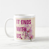 Caneca It Ends With Us コーヒーマグカップ (左)
