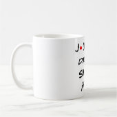 Caneca Joey Doesn't Share Food コーヒーマグカップ (左)