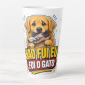Caneca Leite カフェラテマグ (正面)