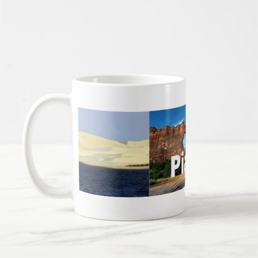 Caneca lembrança de Piauí コーヒーマグカップ (左)