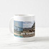 Caneca lembrança de Rio Grande do Norte - Brasil コーヒーマグカップ (正面左)