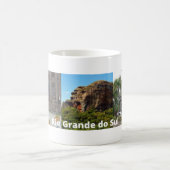 Caneca lembrança de Rio Grande do Sul コーヒーマグカップ (中央)