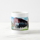 Caneca lembrança de Rondônia Brasil コーヒーマグカップ (中央)